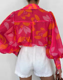 Fleetwood blouse Amisha pink