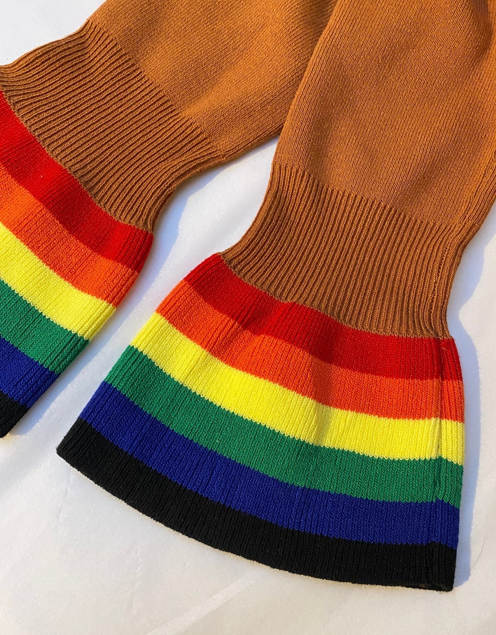 Rainbow trim sweater best sale